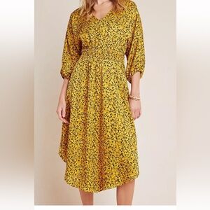 NWOT Anthropologie Marigold midi dress size M